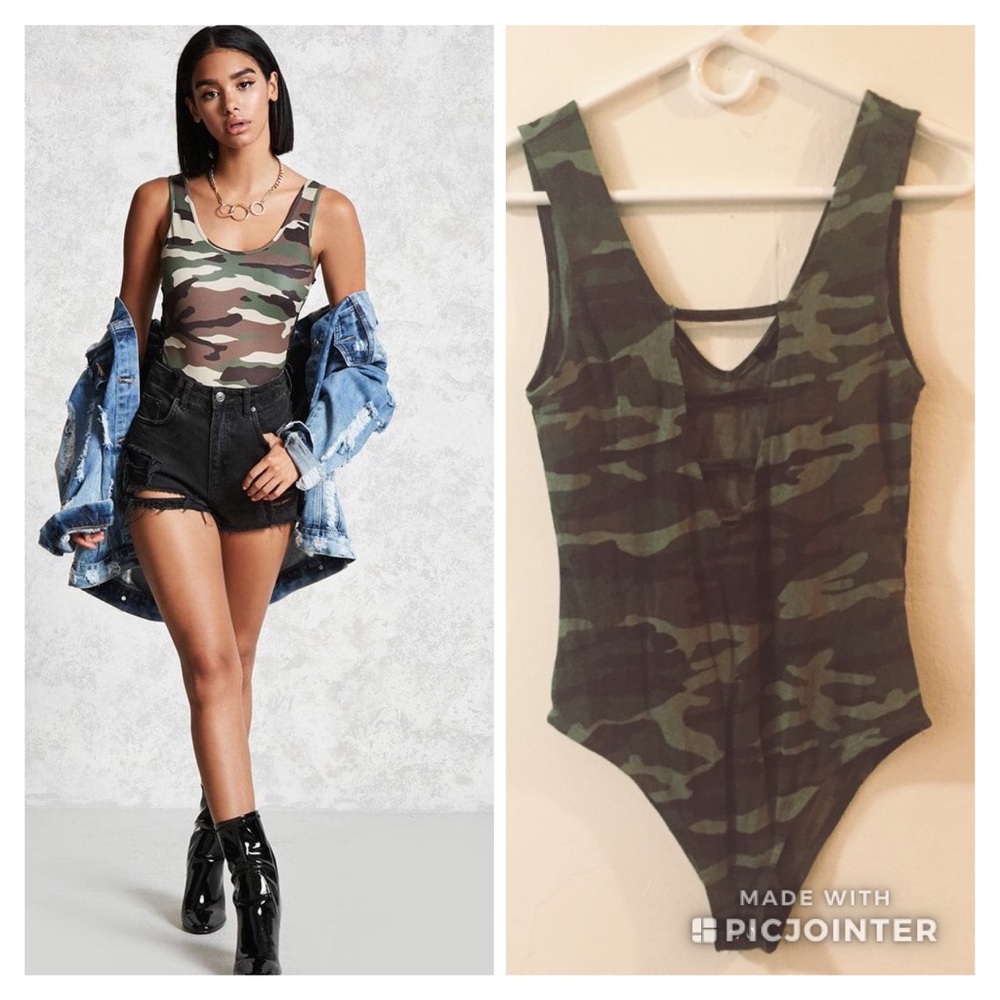 Camo Bodysuit